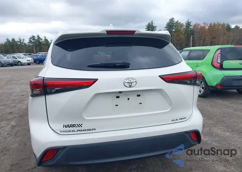 2021 Toyota Highlander Xle из США, поврежденный, VIN 5TDGZRBH7MS127438